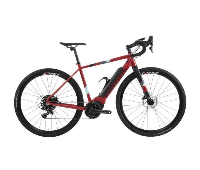 vélo gravel électrique gréco i-on guerciotti rouge