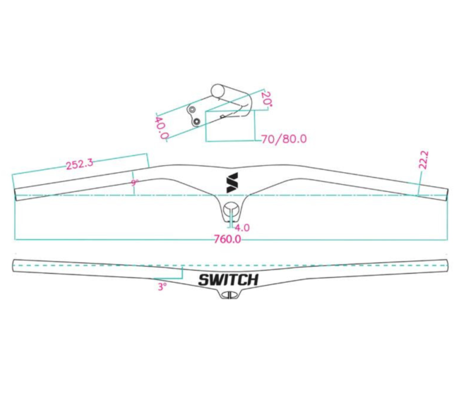 Cintre intégré Switch