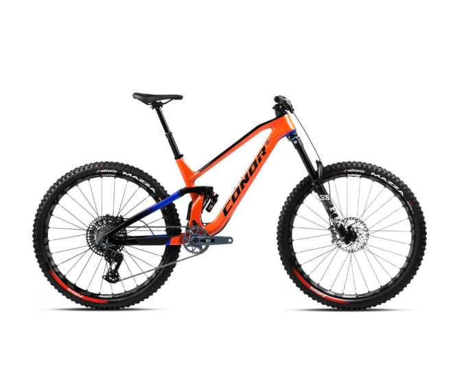 VTT 29" carbone enduro Conor adi orange shimano xt