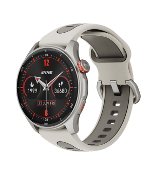 montre connectée / GPS / Bluetooth / waterproof Igpsport gris argent