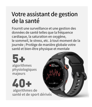 montre connectée / GPS / Bluetooth / waterproof Igpsport noir / gris / rose