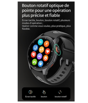 montre connectée / GPS / Bluetooth / waterproof Igpsport noir / gris / rose