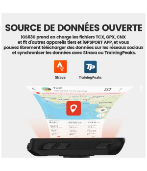 PACK COMPTEUR IGS630 + SUPPORT + COQUE PROTECTION
