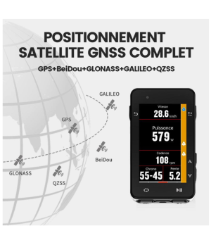 PACK COMPTEUR IGS630 + SUPPORT + COQUE PROTECTION